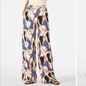 Chain Printed Palazzo Pants